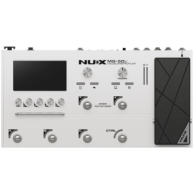NUX MG-50Li - Cloud White マルチエフェクター ギター アンプモデラー FX モデリング
