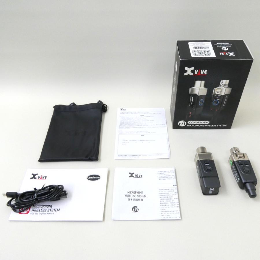 《アウトレット品》Xvive XV-U3C ワイヤレス システム コンデンサーマイク 用