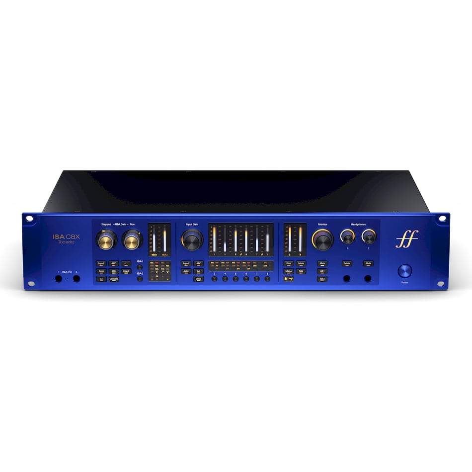 《5月下旬発売予定・予約受付中》Focusrite フォーカスライト ISA C8X オーディオ インターフェイス DTM