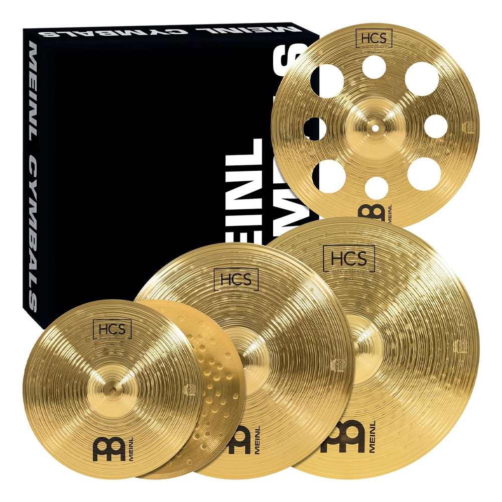 MEINL HCSシリーズ シンバルセット Complete Cymbal Set-up 14 Hihat/ 16 Trash Crash/ 18 Crash/ 20 Ride/ HCS14161820 【国内正規品】