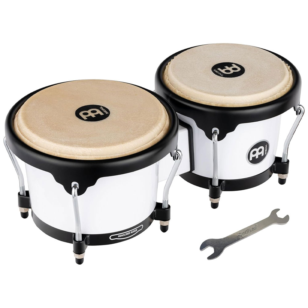 MEINL Percussion マイネル ボンゴ Journey Series Bongo HB50WH 【国内正規品】
