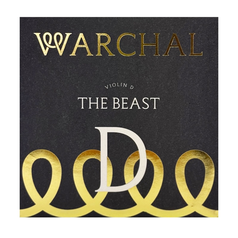 WARCHAL THE BEAST ( D線 103 ) バイオリン 弦 ワーチャル ザ ビースト シンセティック・ピュアシルバー巻 【ネコポス】