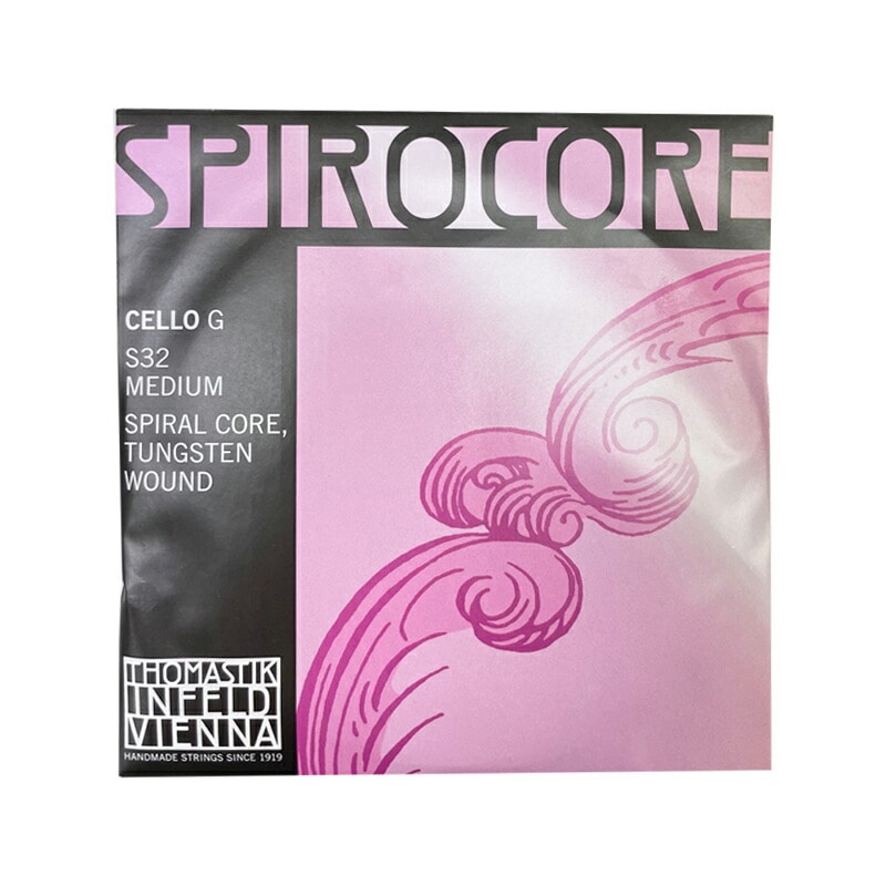 Thomastik-Infeld SPIROCORE (スピロコア) チェロ弦 G線 S32 スパイラルコア / タングステン巻