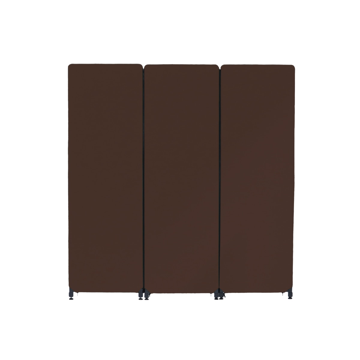 林製作所 オーディオルームパネル GP-03 ブラウン【3連セット】 吸音 パーティション 【沖縄・離島配送不可】【組み立て式】【メーカー直送品】