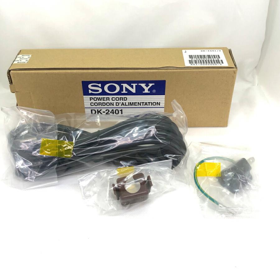 《アウトレット品》SONY DK-2401 AC電源ケーブル （3P ACソケットメス - 2P ACプラグオス）