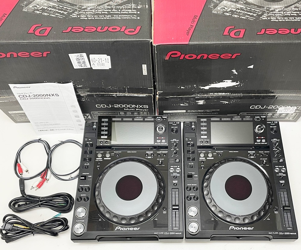 《中古品》 PIONEER CDJ CDJ-2000nexus ×2台セット (2014年製)