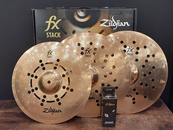 【展示特価品】14" FX Stack シンバル [FXSTK14] Cymbolt付属