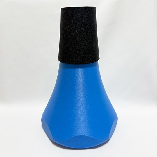 グランツ バストロンボーン用 プラクティスミュート Glanz Bass Trombone Mute ブルー