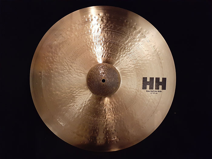 【選定買付シンバル】HH 21" RAW BELL DRY RIDE  3148g [HH-21RDR]
