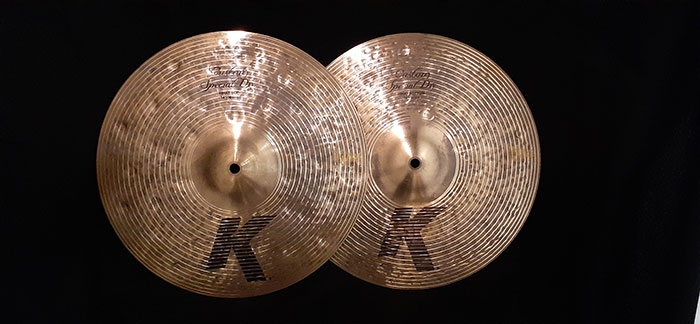 【展示特価30%OFF】K Custom 14" Special Dry HiHats NKZL14CSPDHHT / NKZL14CSPDHHBM