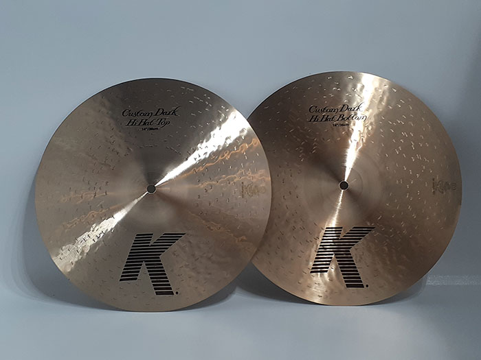 【展示特価品】K Custom 14" Dark HiHats