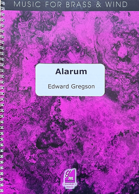 グレグソン(Edward Gregson) Alarum テューバ洋書