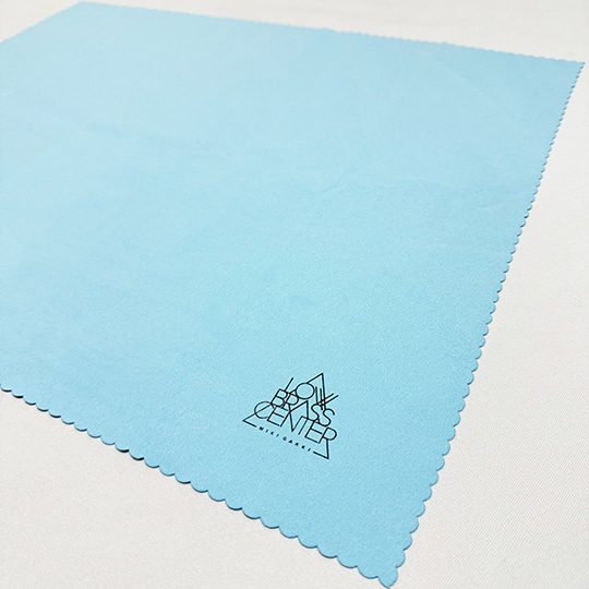 LowBrassCenterオリジナル マイクロファイバークロス ライトブルー