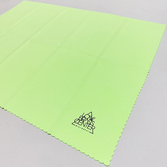 LowBrassCenterオリジナル マイクロファイバークロス ライトグリーン