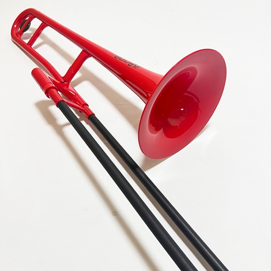 pBone(ピーボーン) プラスチック製トロンボーン (レッド)