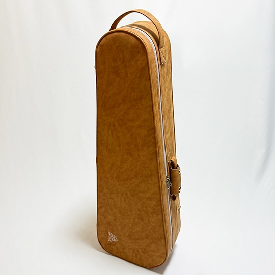 LowBrassCenterオリジナル ベルカットバストロンボーンケース/ブラウン(ポケットなし)