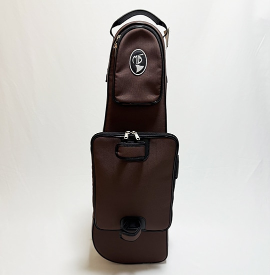 MB(マーカス・ボナ) バストロンボーンケース(デタッチャブルベル用）ベイビー/ブラウン