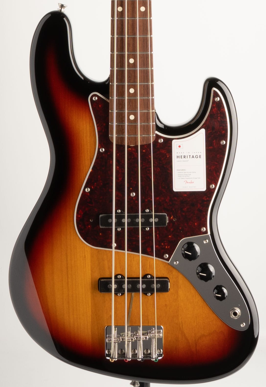 MADE IN JAPAN HERITAGE 60S JAZZ BASS (3-Color Sunburst)