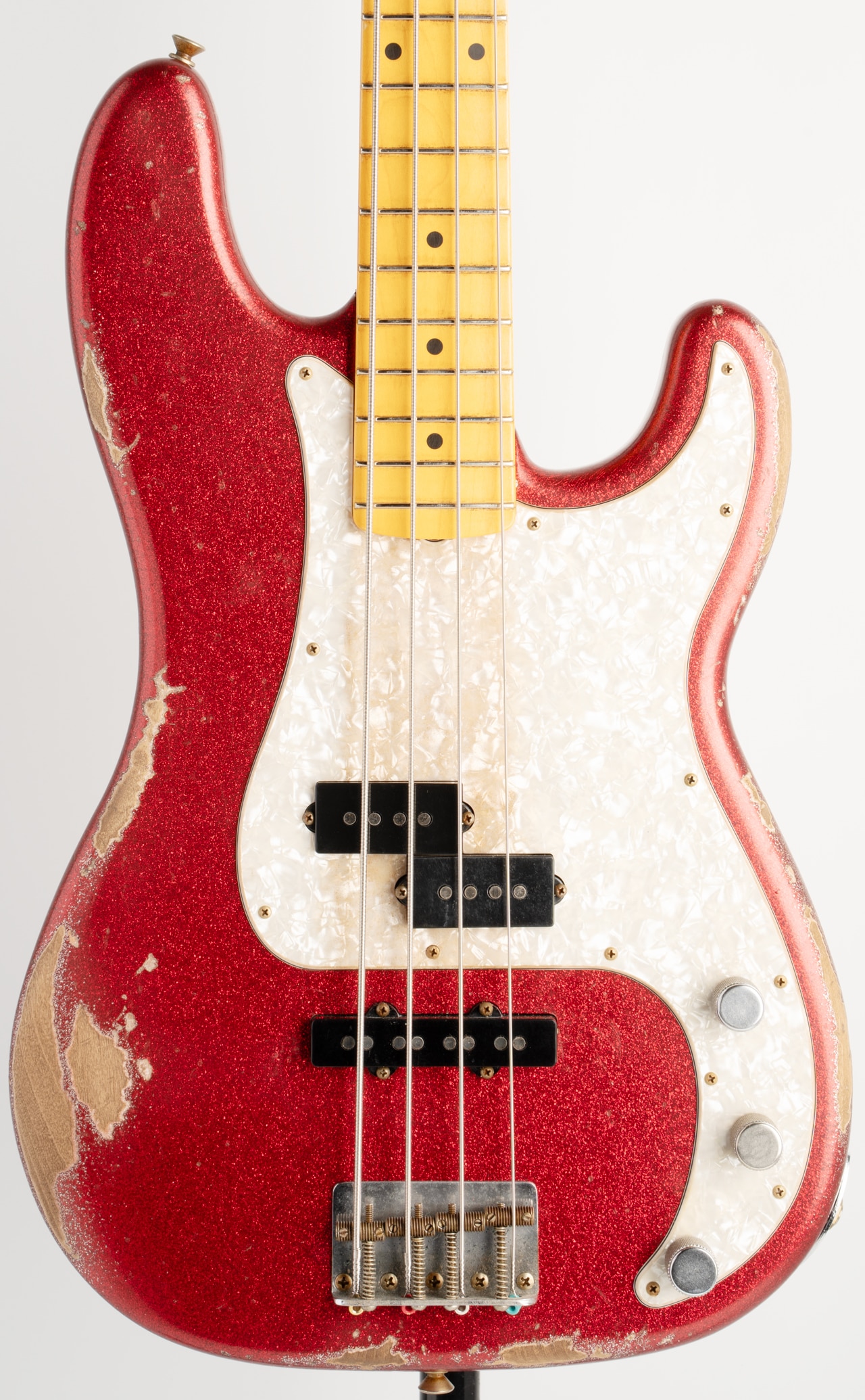 Limited Edition Masterbuilt J Precision Bass PJ / King’s Red Sparkle / Built by Greg Fessler【CZ587300】