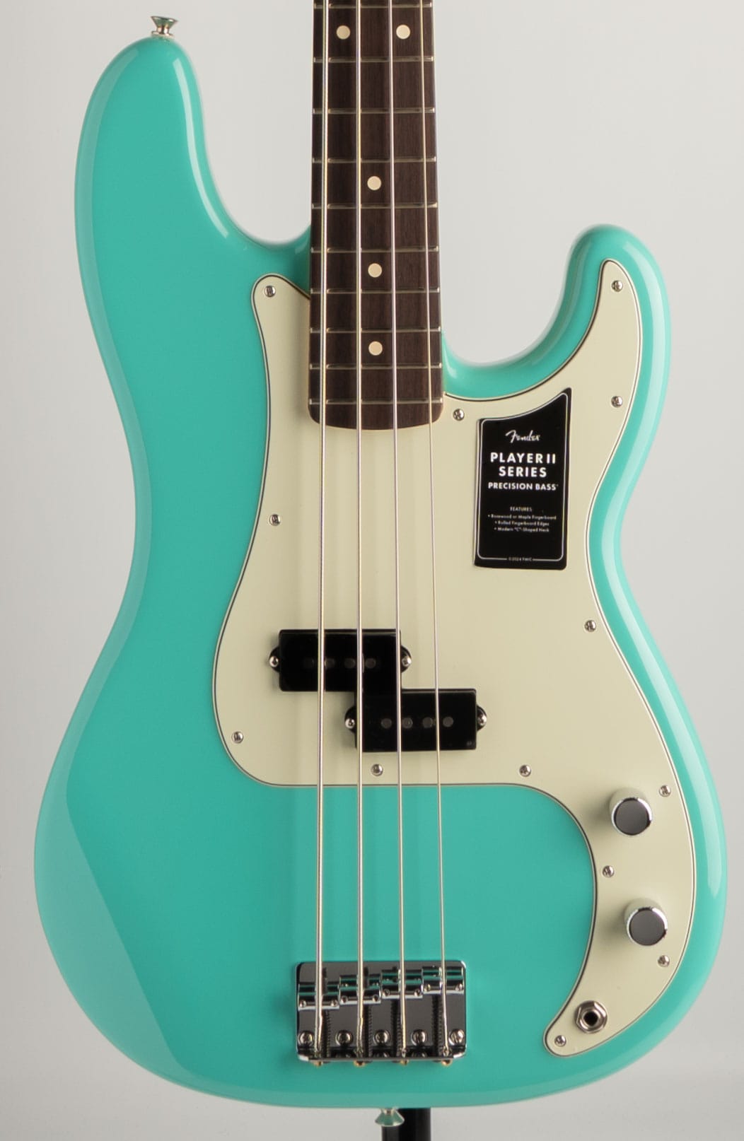 75th Anniversary Player II Precision Bass / Seafoam Green