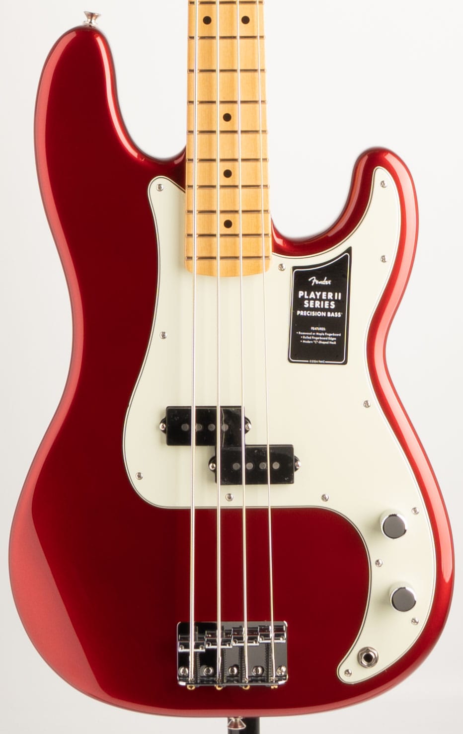75th Anniversary Player II Precision Bass / Candy Apple Red