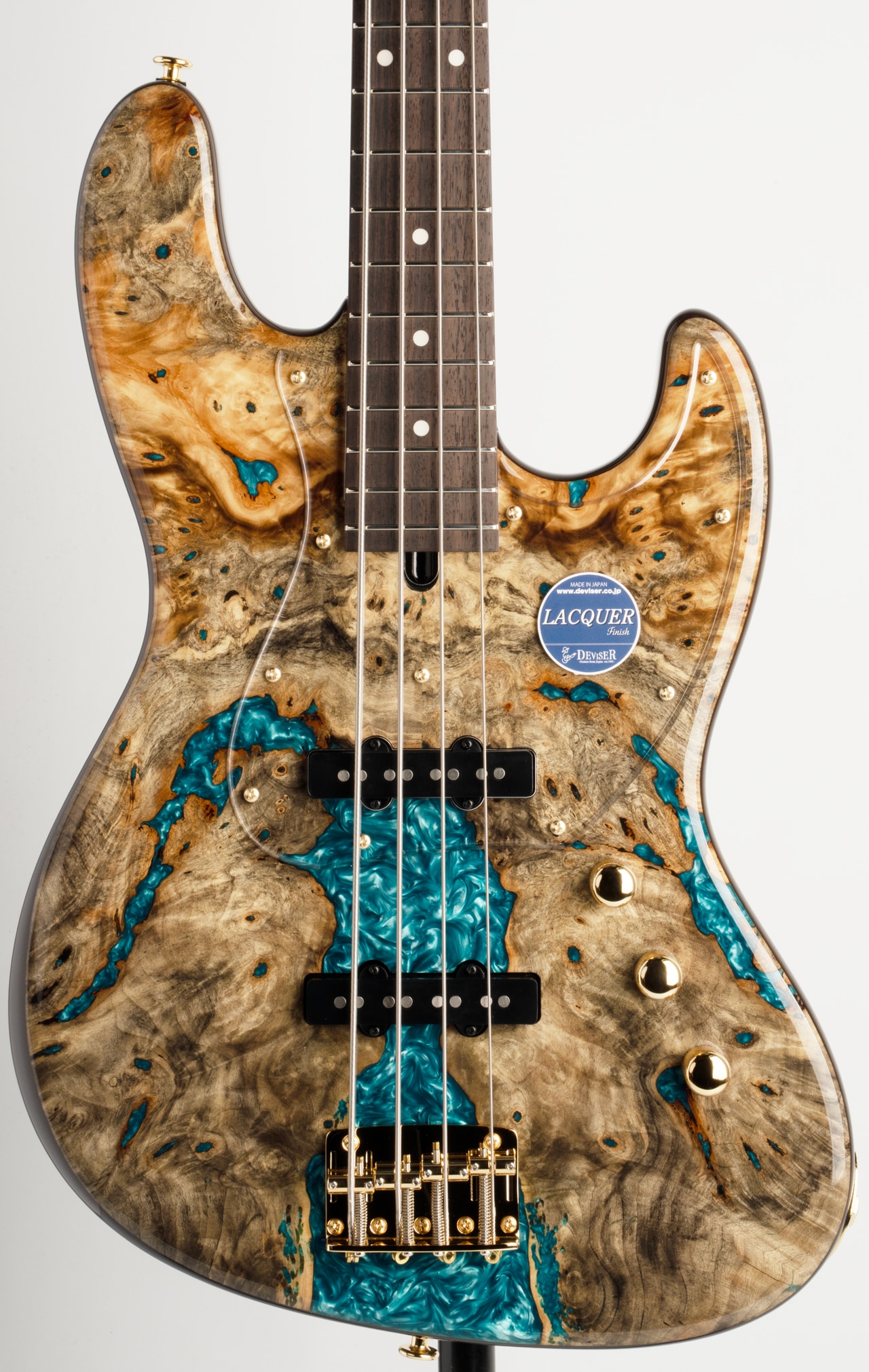 MJ1-CTM / Backeye Burl /  Natural #22335