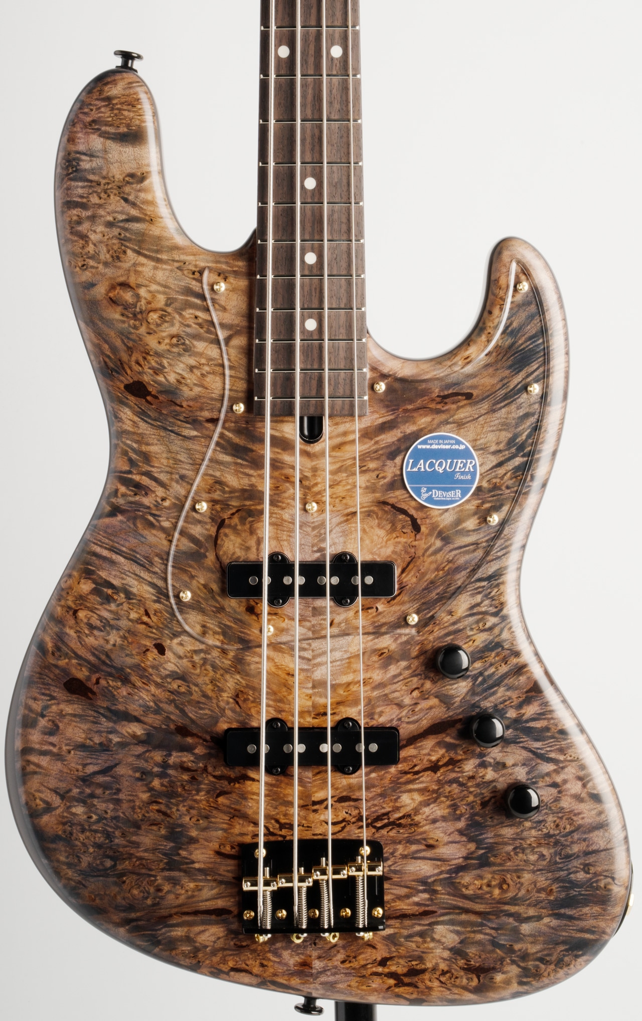 MJ1-CTM / Burl Maple / BLU/PPL-VGR-MAT #22339