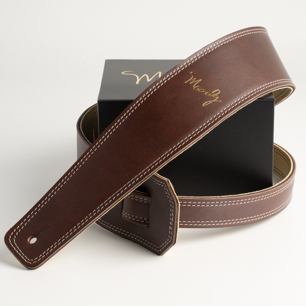 Leather 2.5 Inch Brown-Cream Standard Tail