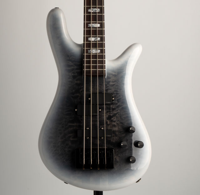 NS-2 Master Grade Solid Quilt Maple Black Stain White Burst