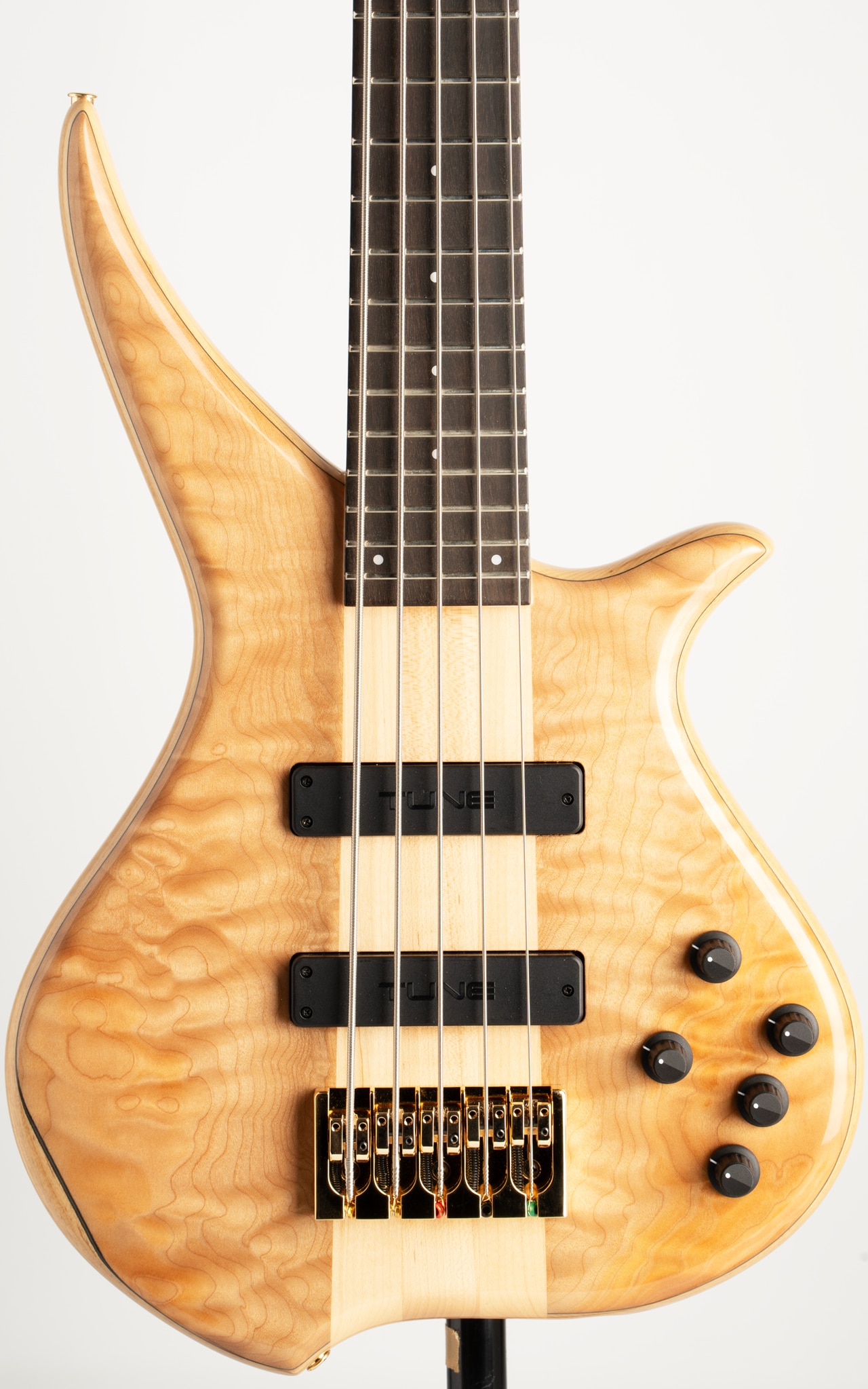 TWX-5 Through-Neck Selected Quited Maple