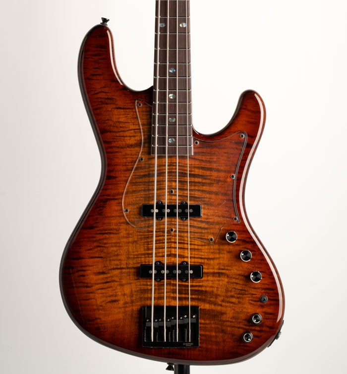 O.S. Rhin 4strings Premium Grade Flamed Hard Maple Top (SZB)
