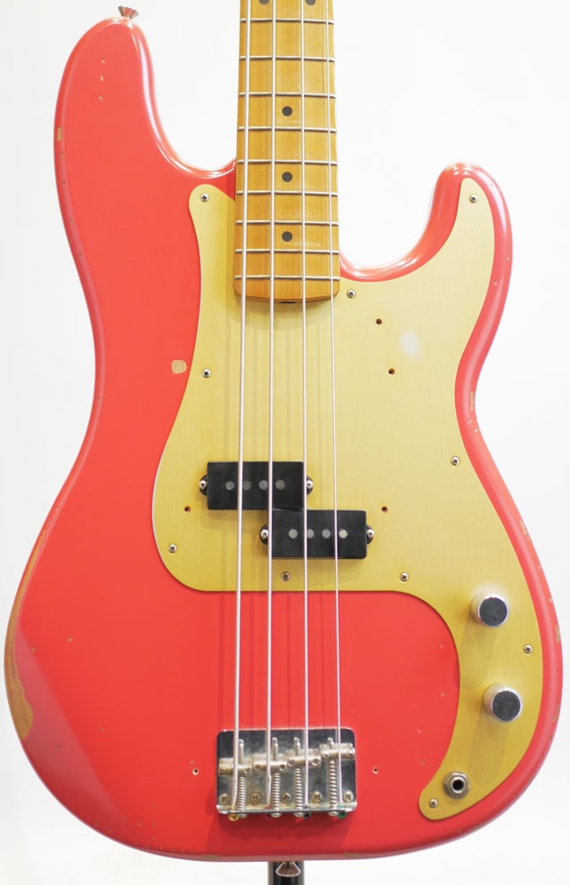 Road Worn 50s Precision Bass Fiesta Red