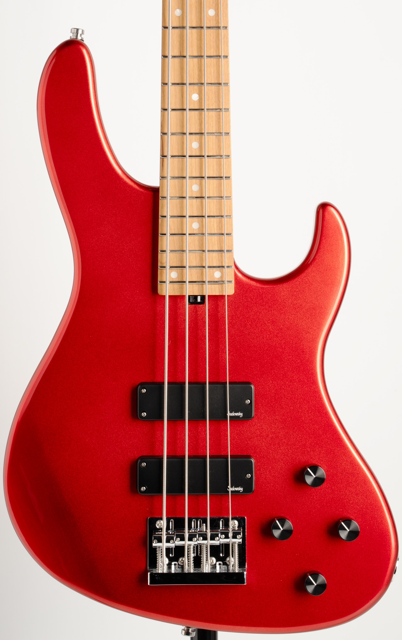 MX24 MS4 / Candy Apple Red / Maple Fingerboard