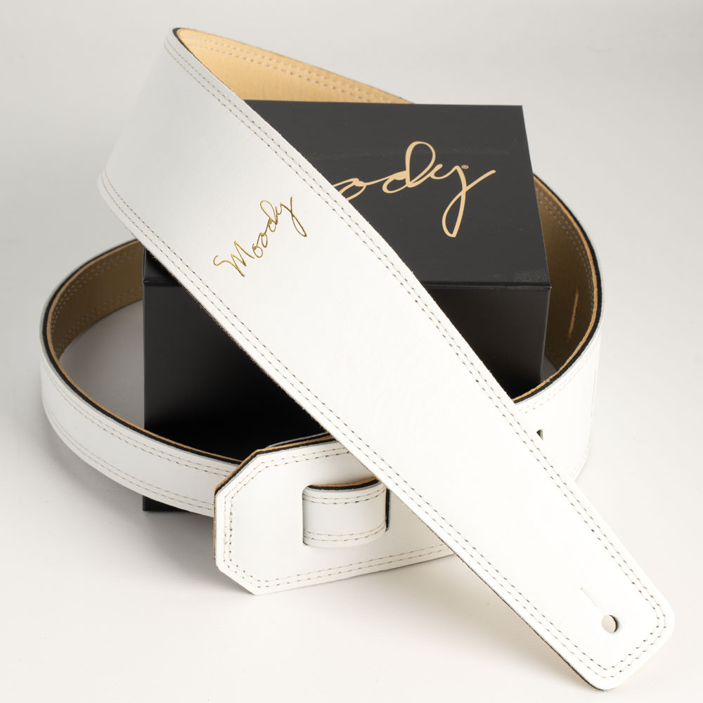 Leather 2.5 Inch White-Cream Standard Tail
