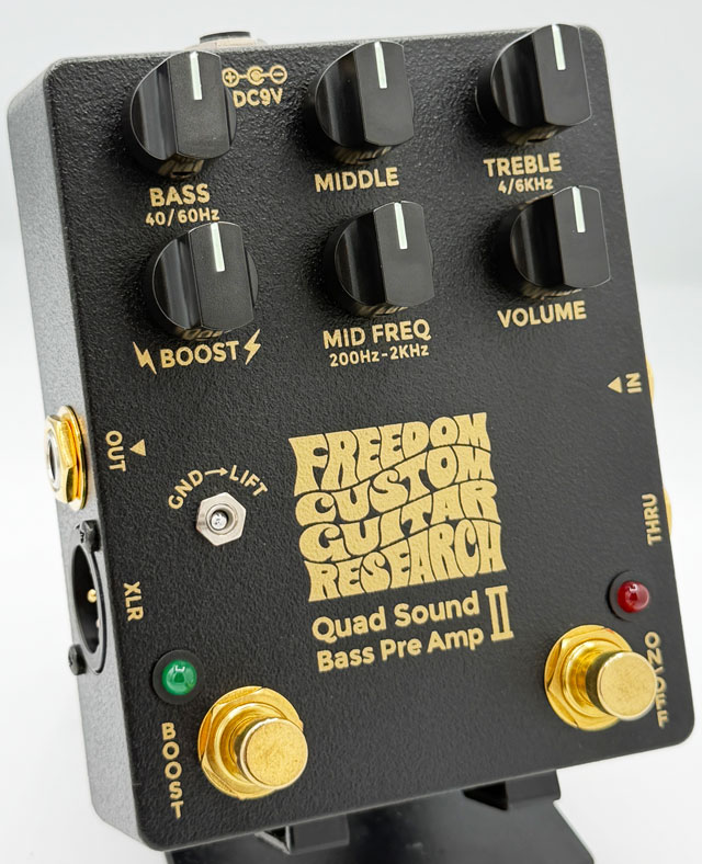 Quad Sound Bass Pre AmpⅡ Limited Black