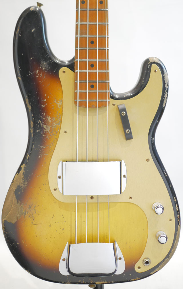 Master Built Series 1957 Precision Bass Heavy Relic 2Color Sunburst by Jason Smoth