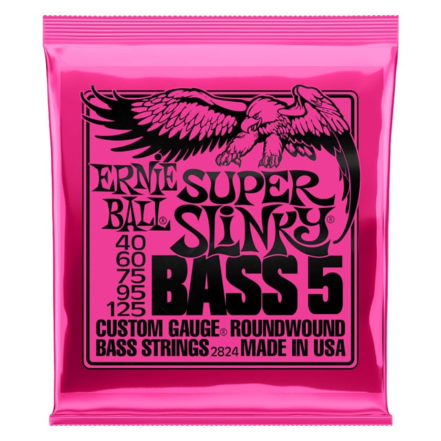 SUPER SLINKY NICKEL WOUND 5-STRING BASS [40-125]