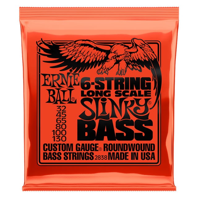 SLINKY NICKEL WOUND 6-STRING BASS [32-130]