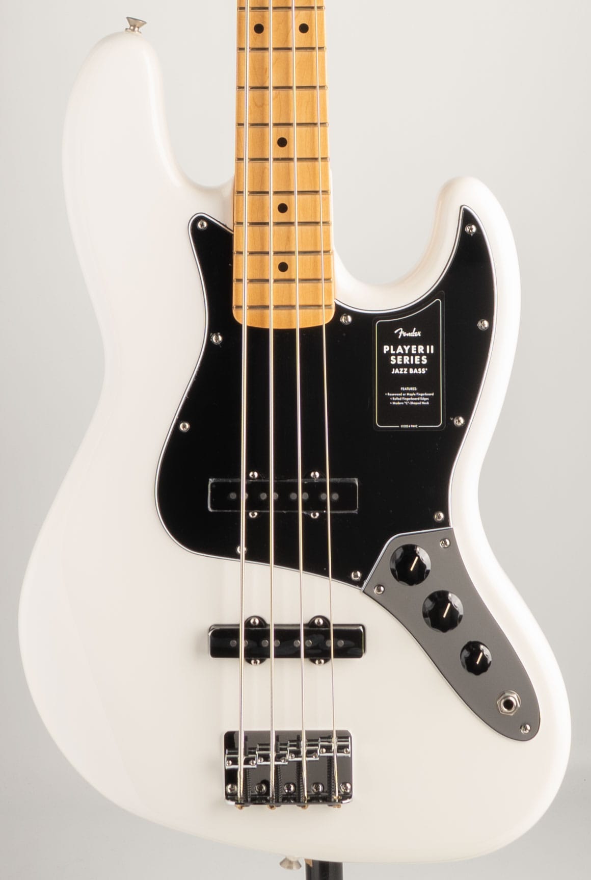Player II Jazz Bass / Polar White