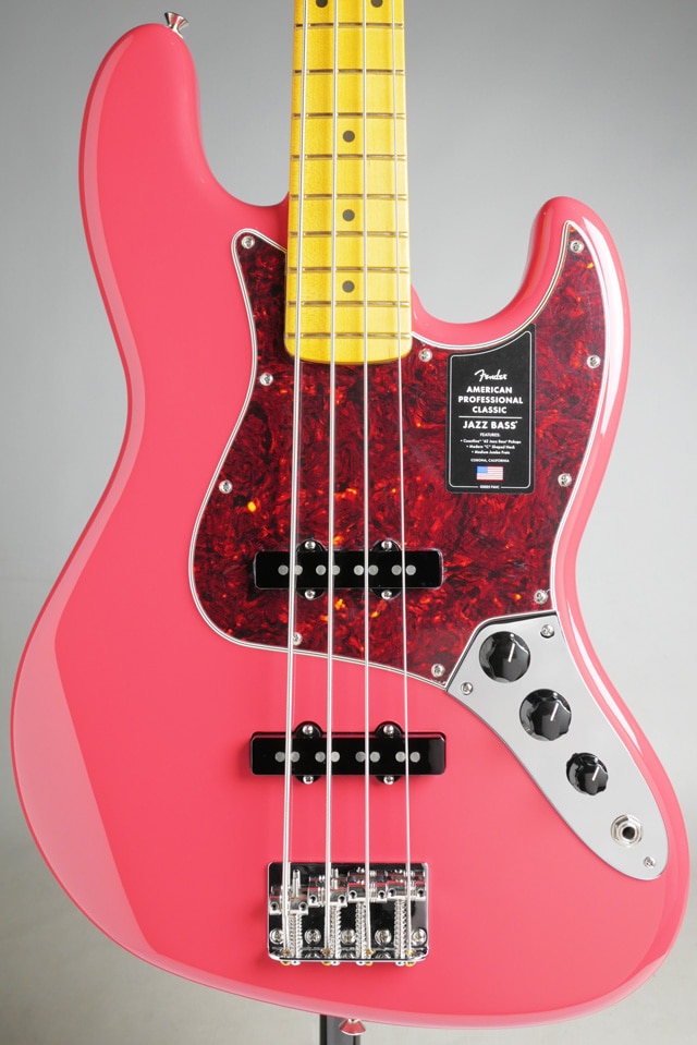 American Professional Classic Jazz Bass Faded Dakota Red