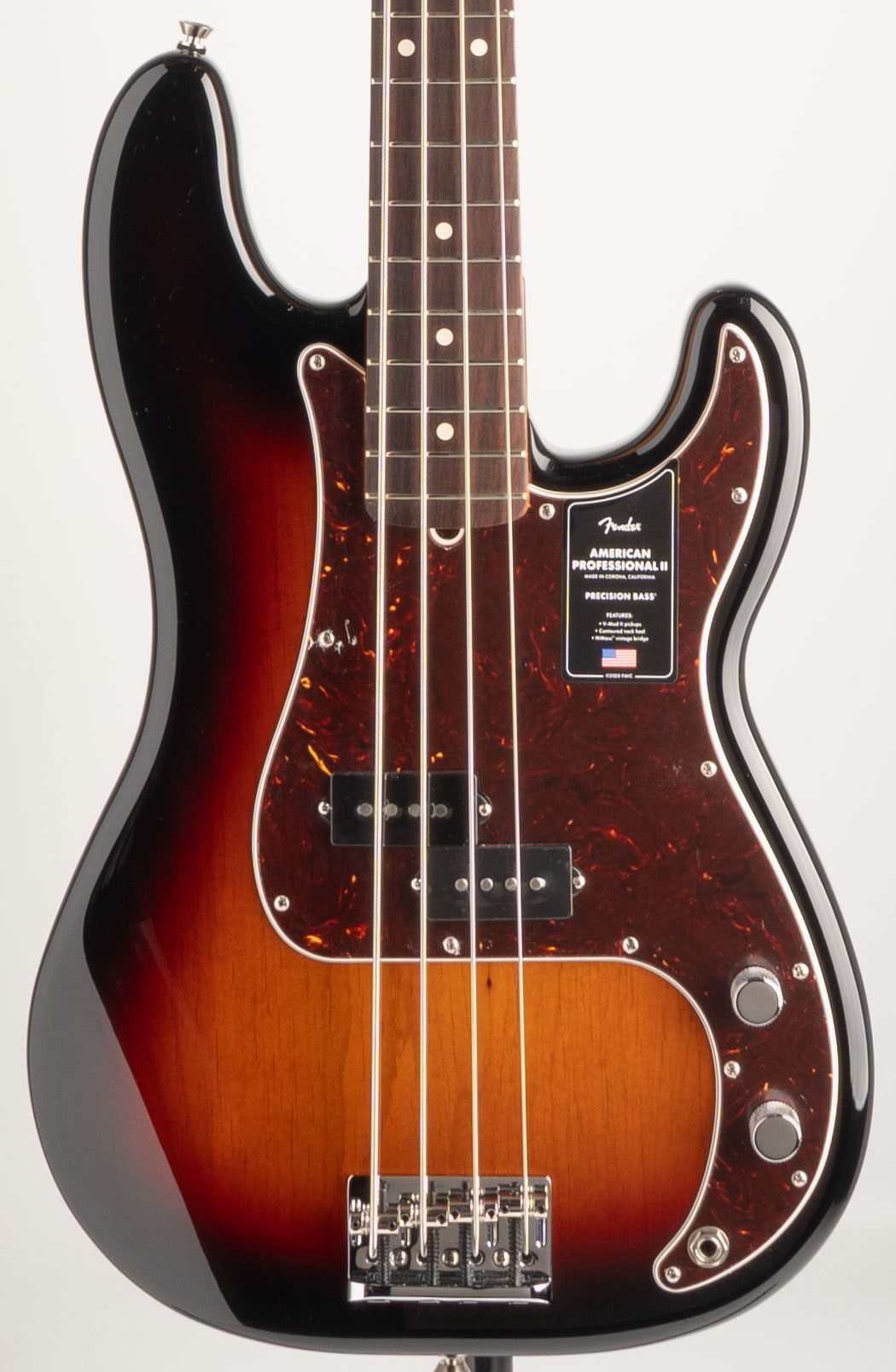 American Professional II Precision Bass / 3-Color Sunburst (Rosewood)