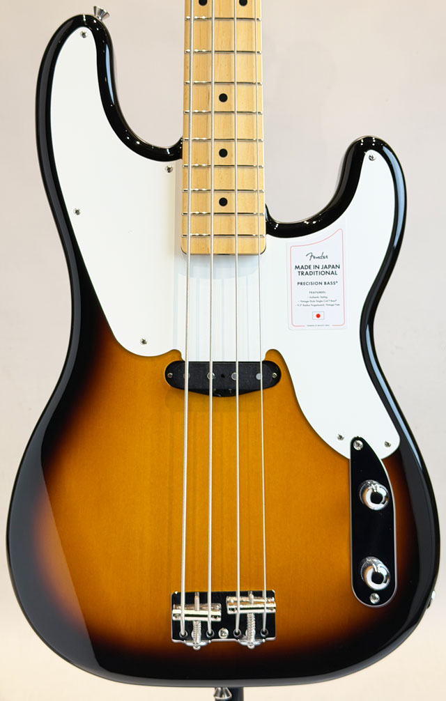 MADE IN JAPAN TRADITIONAL ORIGINAL 50S PRECISION BASS (2-Color Sunburst)