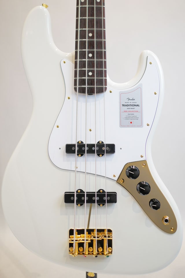 MADE IN JAPAN TRADITIONAL 2025 COLLECTION '60s JAZZ BASS (White Pearl)