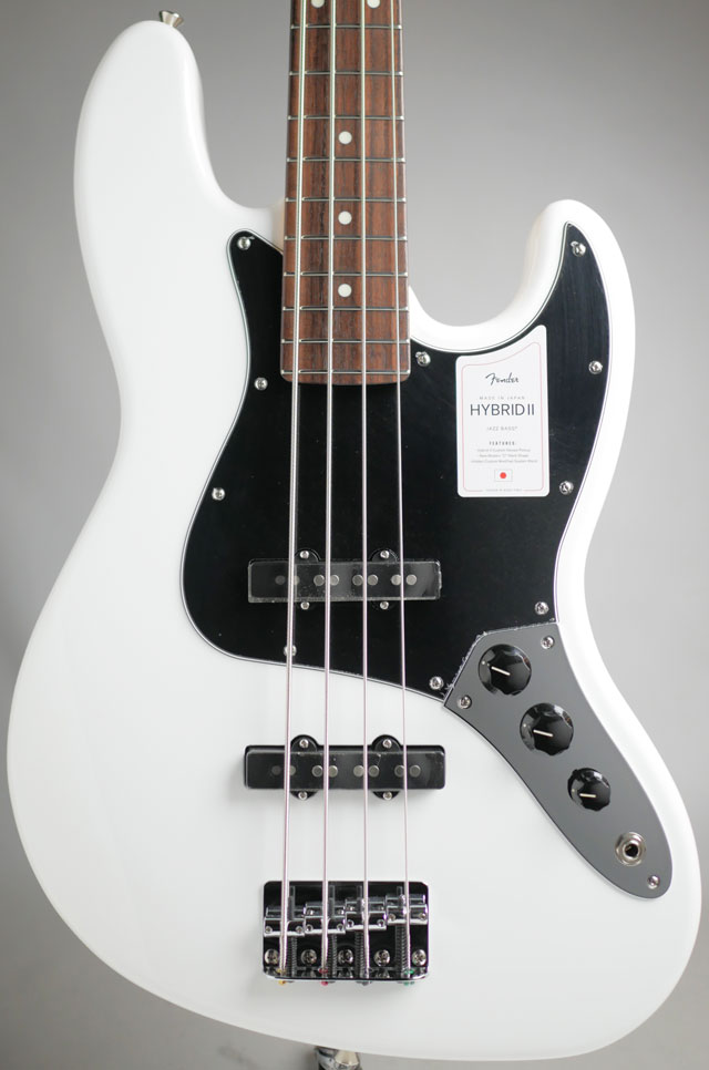 MADE IN JAPAN HYBRID II JAZZ BASS / Arctic White