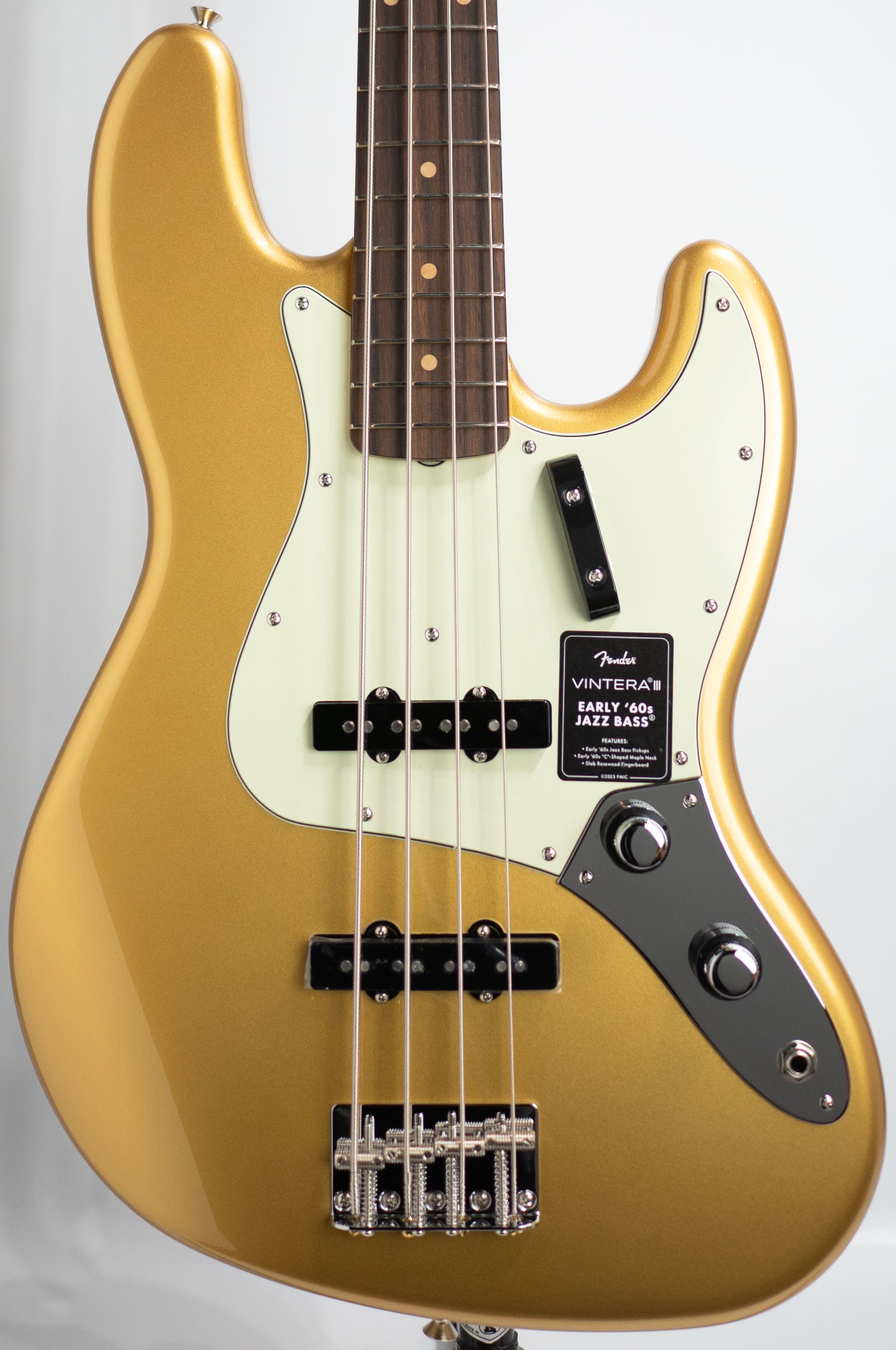 Vintera III Early '60s Jazz Bass / Aztec Gold