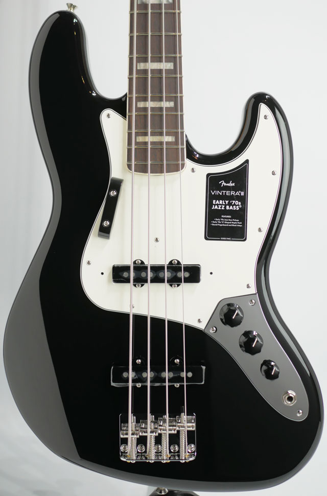 Vintera III Early '70s Jazz Bass / Black