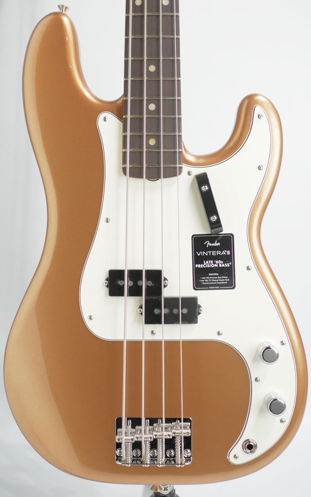 Vintera III Late '60s Precision Bass / Firemist Gold