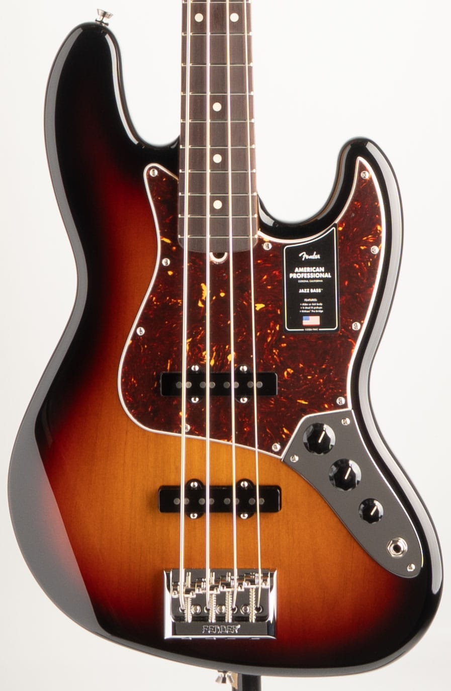 American Professional Jazz Bass RW/3TSB