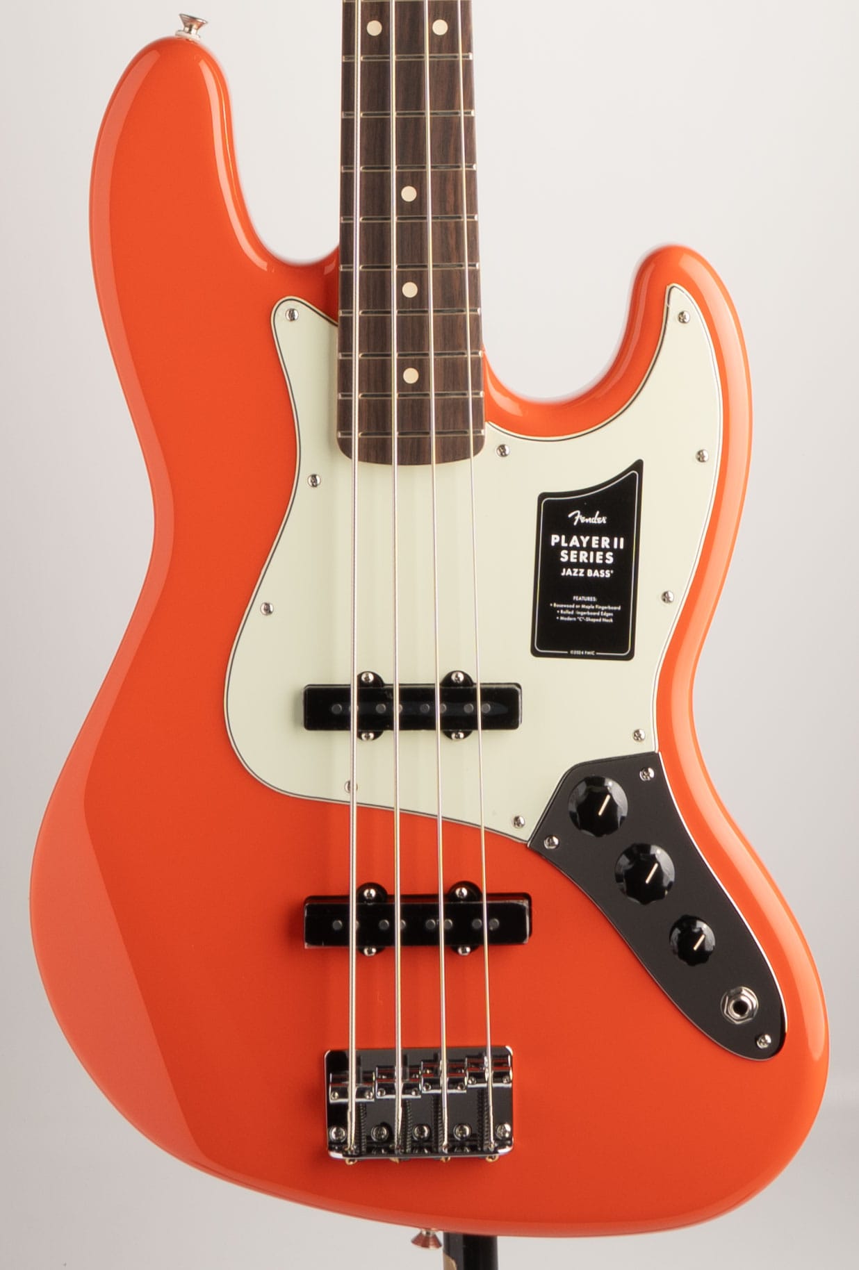 Player II Jazz Bass / Rallye Orange