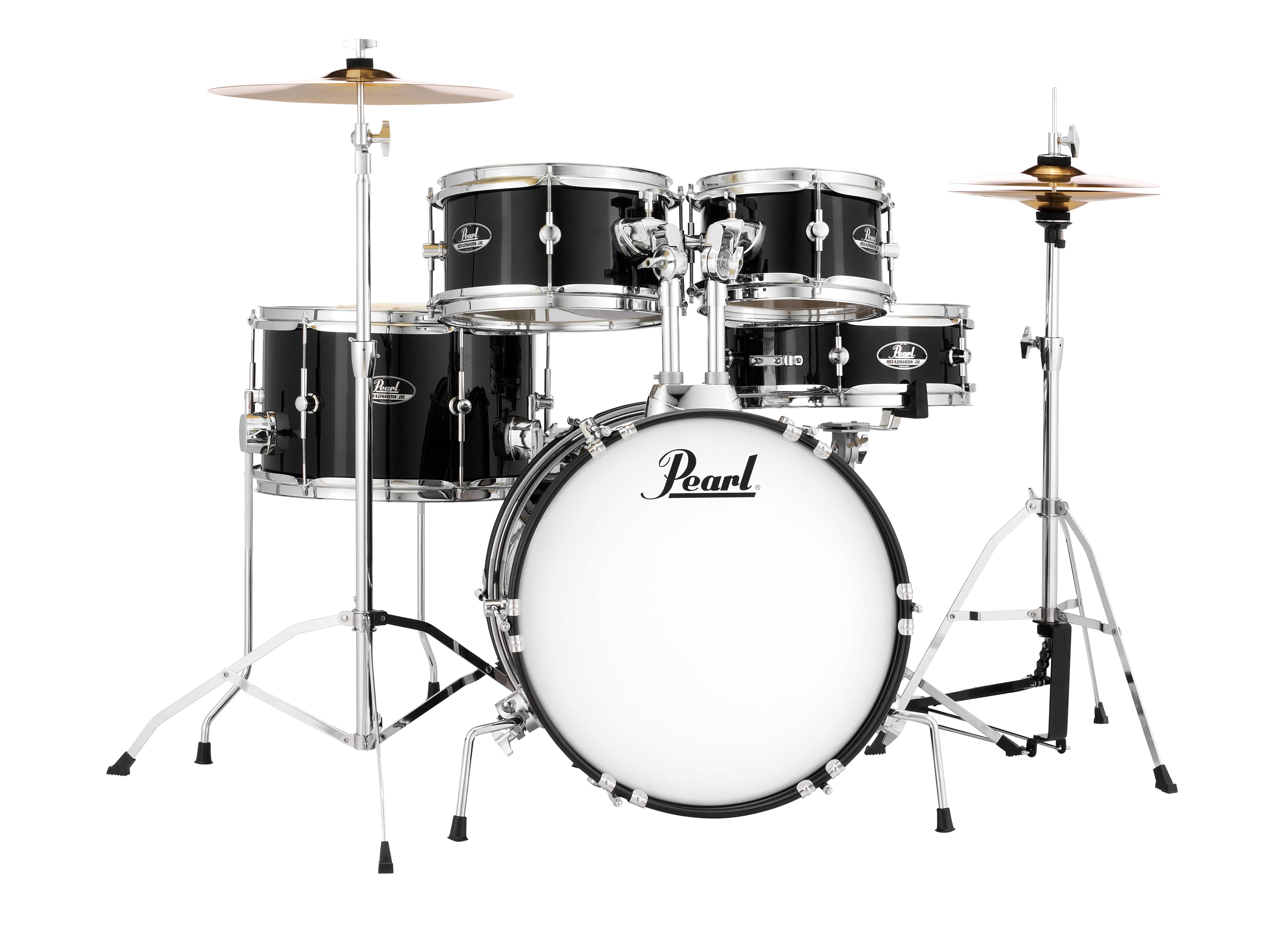 【お取り寄せ】ROAD SHOW Jr.  ドラムセット　22" 10" 16" 14"   Jet Black (31)